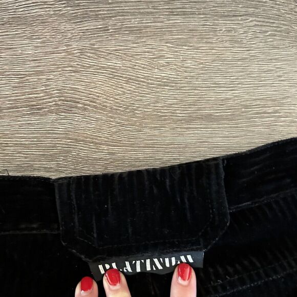 Original Bare Fox Collection Pants 2XL 36-40‎ Men's Y2K Black Corduroy Jeans - Picture 15 of 15